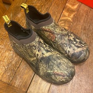 LaCrosse Brown and Black Outdoor Slip-On ankle boots